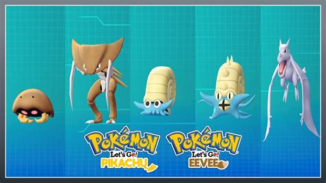 let's go eevee fossils